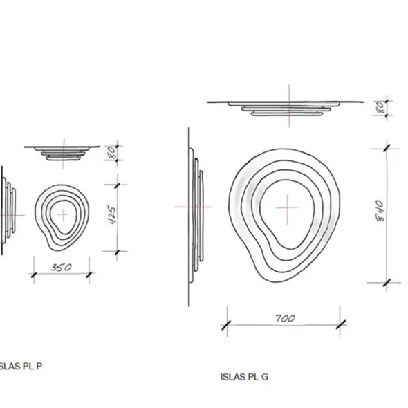Islas lampada da soffitto/parete