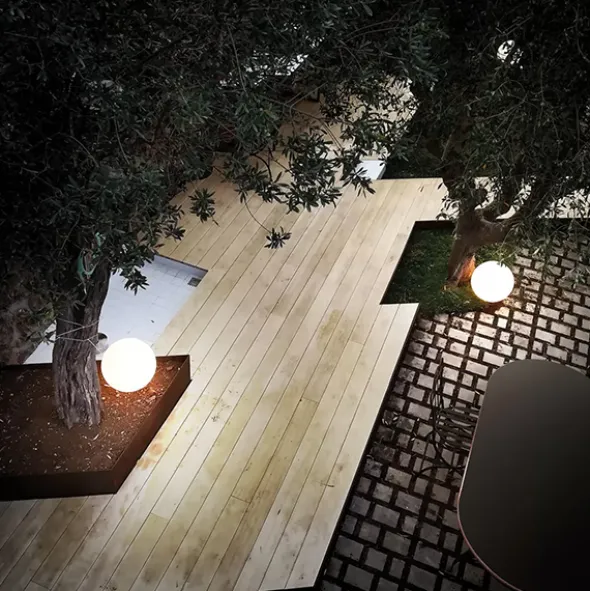 Oh! sfera da esterno e giardino a led